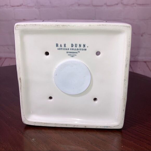 RAE DUNN COLLECTIBLE ceramic birdhouse “Vacancy” - Picture 6 of 6